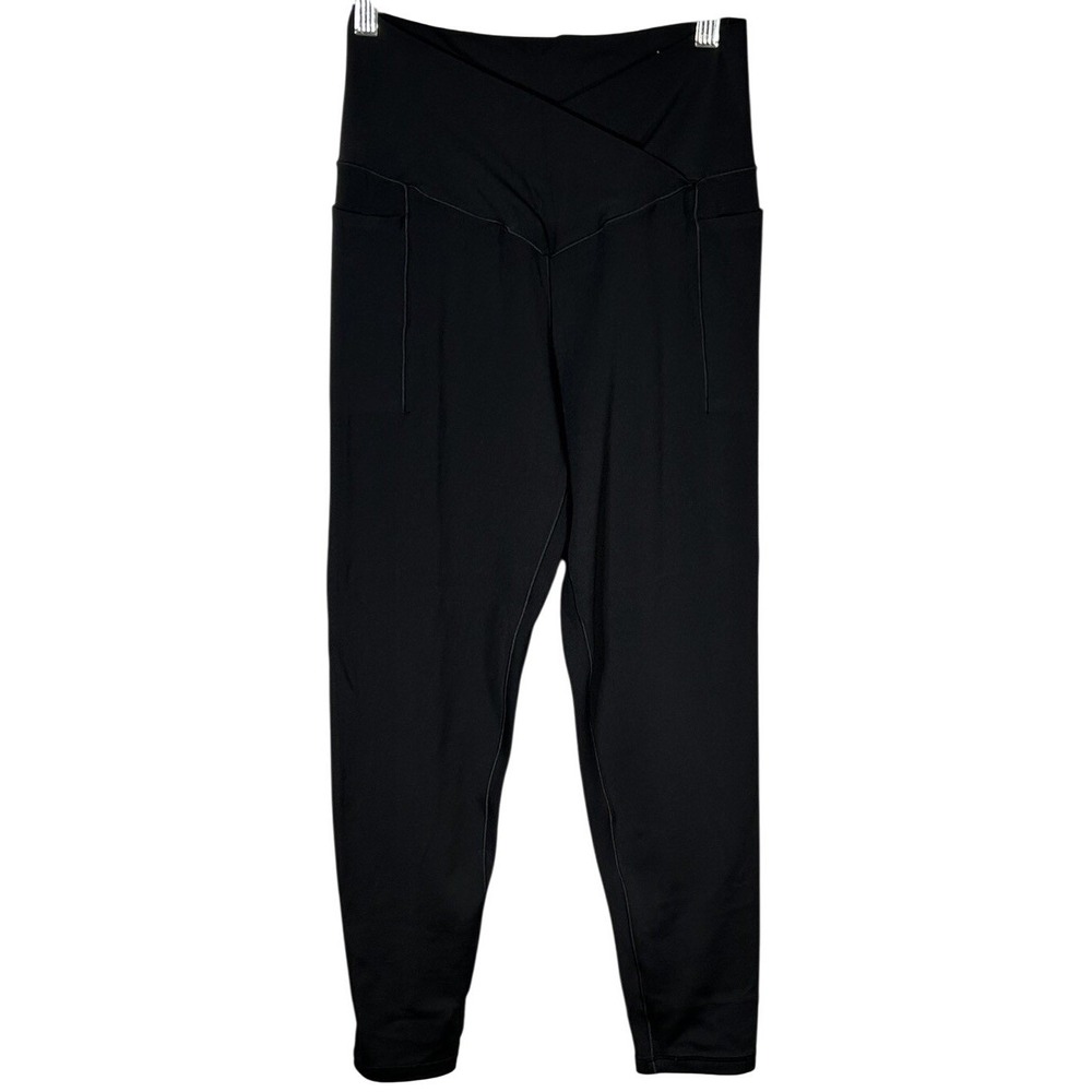 OFFLINE by Aerie Flare Leggings High Waisted Stretch Black Size Large